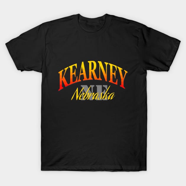 City Pride: Kearney, Nebraska T-Shirt by Naves